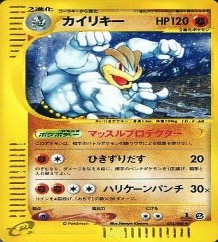 ポケモンカードe第５弾　神秘なる山　	1ED	★（Foil）	053/088	カイリキー