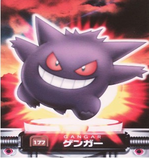 ポケモンずかんカードダス 177 ゲンガー
