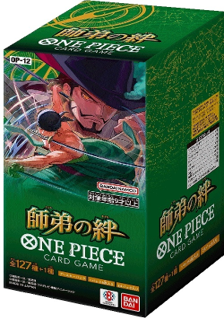 ワンピカード 師弟の絆 未開封 BOX テープ止め有