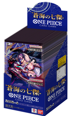 ワンピカード 蒼海の七傑 未開封 BOX テープ止め有