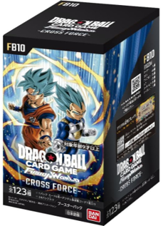 ドラゴンボール フュージョンワールド CROSS FORCE 未開封 BOX テープ止め有