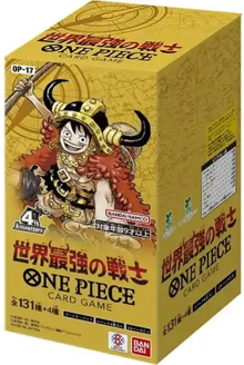 ワンピカード 世界最強の戦士 未開封 BOX テープ止め有